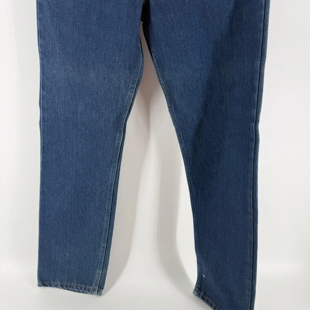 Vintage Levis 519 Orange Tab Jeans Mens 32x32 Made in USA Blue Denim‎ 40519-0916
